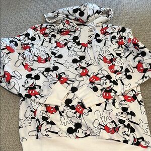 Disney Mickey Mouse Allover Print Hoodie